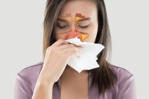 sinus infection mucus color